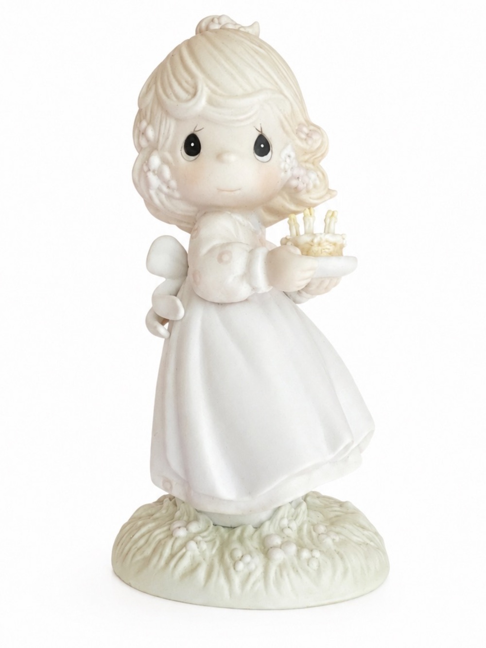 Precious Moments May Your Birthday Be a Blessing 1990 Figurine girl